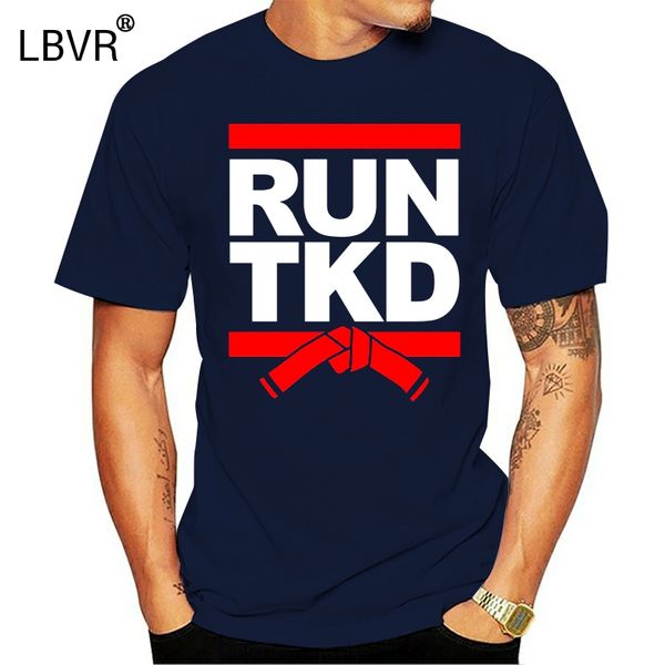 run tkd taekwondo t-shirt