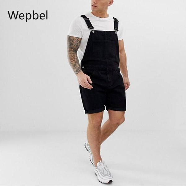 wepbel conjoined working bib jeans pants vintage men's denim jumpsuits with hole shorts fashion black jeans shorts overalls, Blue
wepbel conjoined working bib jeans pants vintage men's denim jumpsuits with hole shorts fashion black jeans shorts overalls, Blue