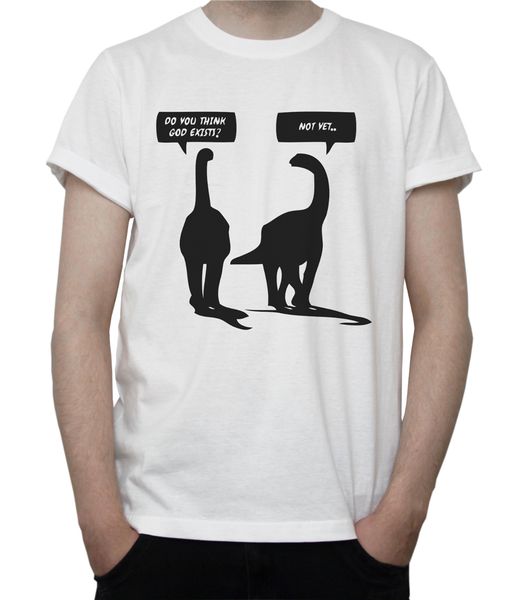 dinosaurs does god exist funny t-shirt brontosaurus atheist church grey white stylish custom tee shirt
dinosaurs does god exist funny t-shirt brontosaurus atheist church grey white stylish custom tee shirt