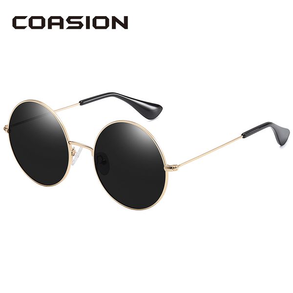 coasion vintage round oversized polarized sunglasses for women men luxury design metal frame sun glasses mirror lens ca1587, White;black
coasion vintage round oversized polarized sunglasses for women men luxury design metal frame sun glasses mirror lens ca1587, White;black