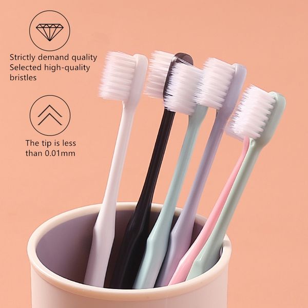 ultra-fine soft hair eco friendly toothbrush portable travel tooth brush soft fiber nano toothbrushe oral hygiene care
ultra-fine soft hair eco friendly toothbrush portable travel tooth brush soft fiber nano toothbrushe oral hygiene care
