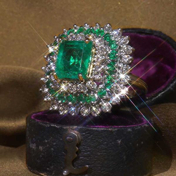 luxury bling inlaid pave rings engagement green zircon women ring large square stone crystal silver color valentines gift o3x313, Golden;silver
luxury bling inlaid pave rings engagement green zircon women ring large square stone crystal silver color valentines gift o3x313, Golden;silver