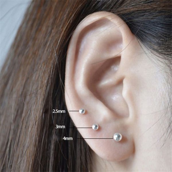 junerain brand designer ear stud earrings for women piercing round ball earings fashion jewelry allergy 925 sterling silver earrings, Golden;silver
junerain brand designer ear stud earrings for women piercing round ball earings fashion jewelry allergy 925 sterling silver earrings, Golden;silver