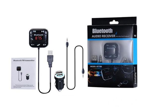 bt760 3.5mm audio car kit magnet bluetooth 4.0 mp3 player dual usb support hands-phone call aux audio input usb car charger 
bt760 3.5mm audio car kit magnet bluetooth 4.0 mp3 player dual usb support hands-phone call aux audio input usb car charger