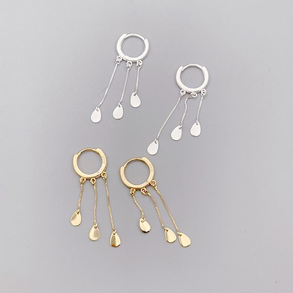 hoop & huggie dainty sweet silver color water drop tassel round earrings for women girls pendent, Golden;silver
hoop & huggie dainty sweet silver color water drop tassel round earrings for women girls pendent, Golden;silver