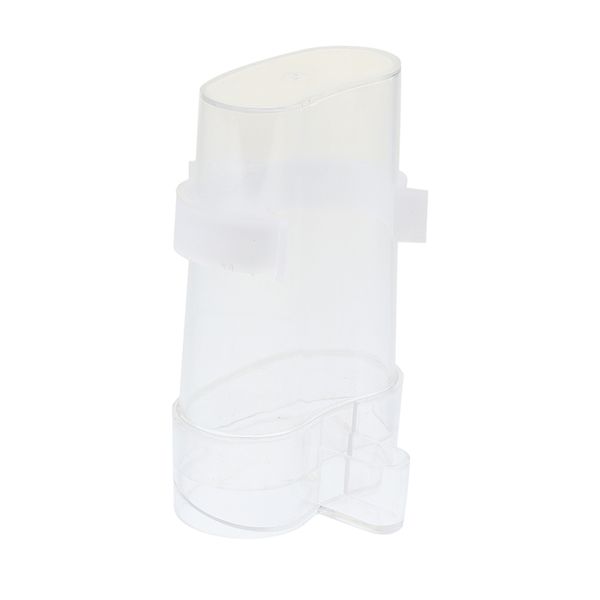 transparent pet bird water drinker parrot budgie finch food feeder with clip 
transparent pet bird water drinker parrot budgie finch food feeder with clip