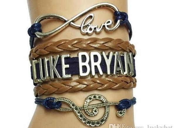 bryan fans note shipping singer drop leather musicale luke music love handmade wrap bracelet bracelet-custom infinity charm bbyog bdehome, Golden;silver
bryan fans note shipping singer drop leather musicale luke music love handmade wrap bracelet bracelet-custom infinity charm bbyog bdehome, Golden;silver