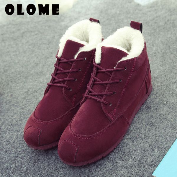boots winter women leather anti-level bottom flat with shoes woman casual comfortable snow plus velvet warm, Black
boots winter women leather anti-level bottom flat with shoes woman casual comfortable snow plus velvet warm, Black