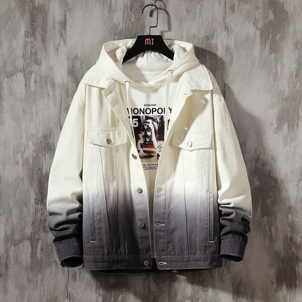 wholesale 2020 fashion gradient men denim jacket autumn loose korean trend tooling jacket autumn winter clothing men's clothing, Black;brown
wholesale 2020 fashion gradient men denim jacket autumn loose korean trend tooling jacket autumn winter clothing men's clothing, Black;brown