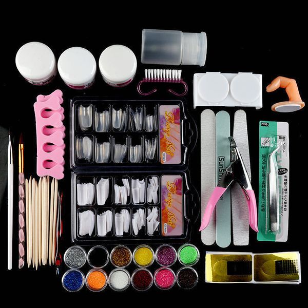 nail art kits professional acrylic kit manicure set with glitter powder decoration brush tool
nail art kits professional acrylic kit manicure set with glitter powder decoration brush tool