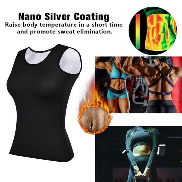 fitness sports vest exercise shapers training sweat sleeveless shirt neoprene clothes vests slimming women s-4xl, Black;blue
fitness sports vest exercise shapers training sweat sleeveless shirt neoprene clothes vests slimming women s-4xl, Black;blue