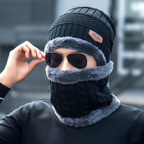beanies neck cover men's autumn and winter outdoor warm knitted fabric with fleece to protect cervical thic hats for men
beanies neck cover men's autumn and winter outdoor warm knitted fabric with fleece to protect cervical thic hats for men