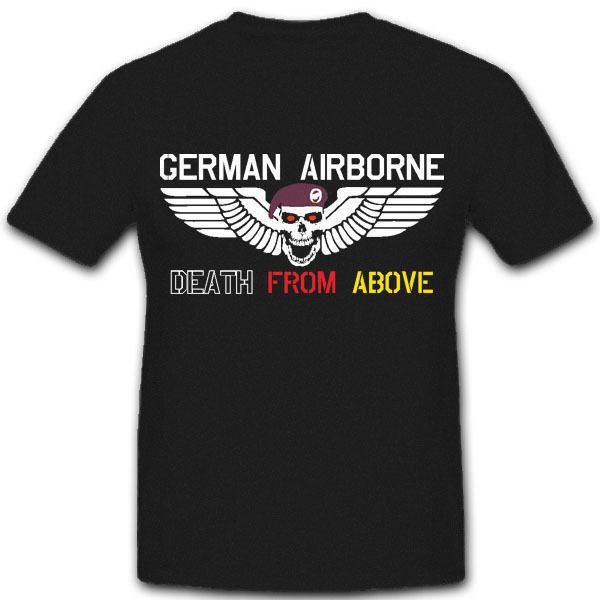 2019 new cotton tee shirt german airborne paratrooper bundeswehr deutschland skull - t shirt summer t-shirt
2019 new cotton tee shirt german airborne paratrooper bundeswehr deutschland skull - t shirt summer t-shirt