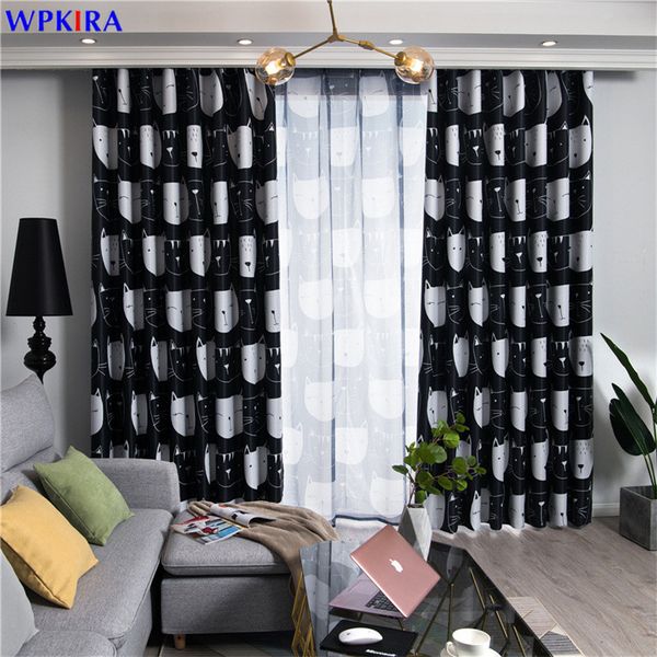 1pc cute printed cat curtain for kids room cartoon sheer curtain living room balcony drape panel window w-ad346#30
1pc cute printed cat curtain for kids room cartoon sheer curtain living room balcony drape panel window w-ad346#30