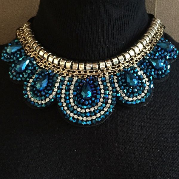 chokers fashion lady exquisite colorful boho collar choker crystal beads necklace &pendant vintage austrian crystals design pend, Golden;silver
chokers fashion lady exquisite colorful boho collar choker crystal beads necklace &pendant vintage austrian crystals design pend, Golden;silver