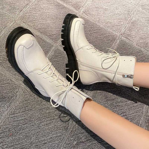 boots genuine leather female ankle platform warm thick high heels women party casual shoes woman, Black
boots genuine leather female ankle platform warm thick high heels women party casual shoes woman, Black
