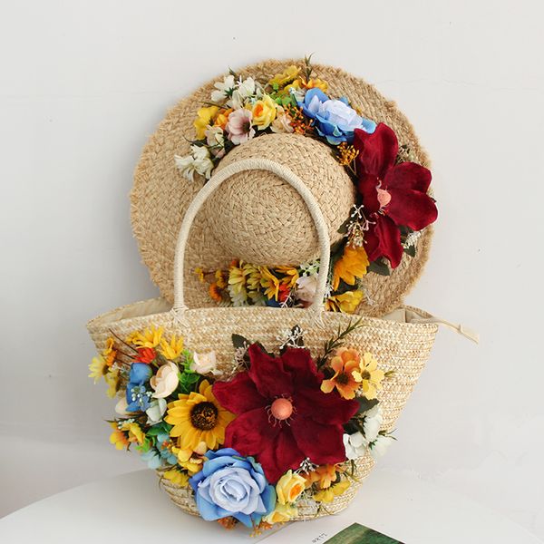 women fashion big flower beach bag rattan weave straw summer handbag casual holiday travel vacation bohemia style tote
women fashion big flower beach bag rattan weave straw summer handbag casual holiday travel vacation bohemia style tote