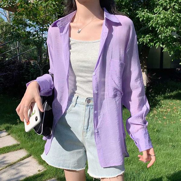women's blouses & shirts 40-70kg thin soft cotton summer women full sleeve solid 2021 purple simple casual shirt for female, White
women's blouses & shirts 40-70kg thin soft cotton summer women full sleeve solid 2021 purple simple casual shirt for female, White
