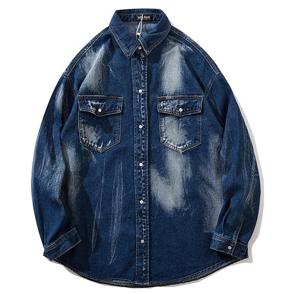 tie dye denim jackets streetwear hip hop new fashion mens vintage punk rock loose cowboy jeans jacket blue coats, Black;brown
tie dye denim jackets streetwear hip hop new fashion mens vintage punk rock loose cowboy jeans jacket blue coats, Black;brown