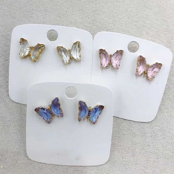 2020 korean new design fashion jewelry exquisite copper inlay zircon glass crystal butterfly elegant shiny women party earrings, Golden;silver
2020 korean new design fashion jewelry exquisite copper inlay zircon glass crystal butterfly elegant shiny women party earrings, Golden;silver