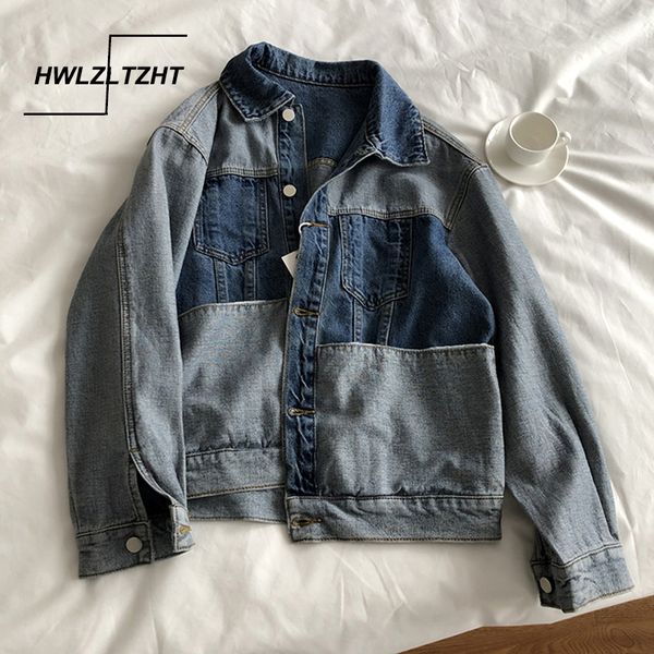 hwlzltzht patchwork lady denim jacket vintage jeans coat boyfriend style harajuku streetwear cotton fashion jacket, Black;brown
hwlzltzht patchwork lady denim jacket vintage jeans coat boyfriend style harajuku streetwear cotton fashion jacket, Black;brown