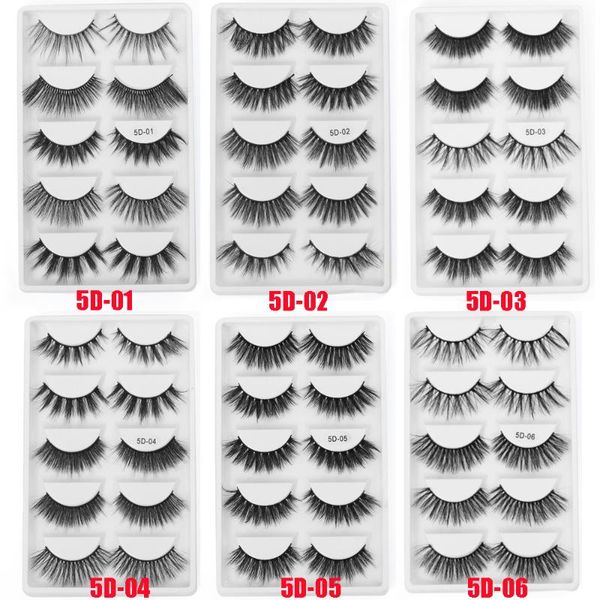 5 pairs multipack 5d fuax mink hair false eyelashes crisscrossing wispies flared eyelashes extension beauty makeup lashes
5 pairs multipack 5d fuax mink hair false eyelashes crisscrossing wispies flared eyelashes extension beauty makeup lashes