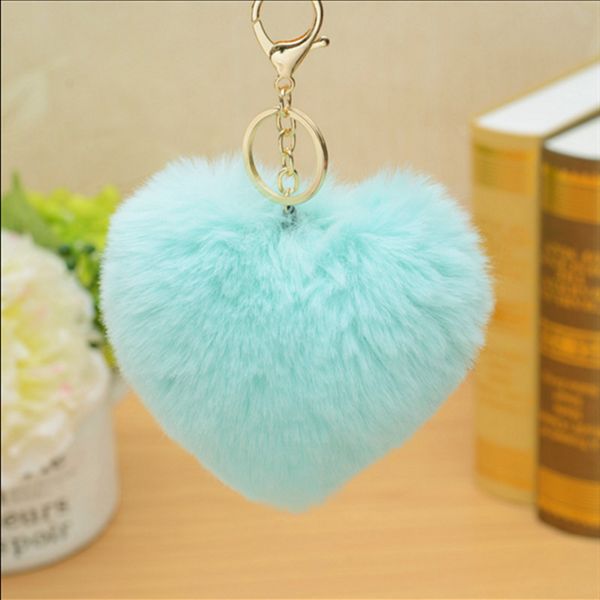 leather keychain heart shape plush keychains small pendant plush toys women fluffy fur pom pom keyring bag hang, Silver
leather keychain heart shape plush keychains small pendant plush toys women fluffy fur pom pom keyring bag hang, Silver