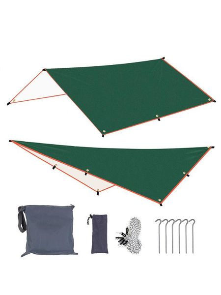 silver-coated awning tent outdoor tent rain proof beach outdoor camping awning portable beach shade
silver-coated awning tent outdoor tent rain proof beach outdoor camping awning portable beach shade