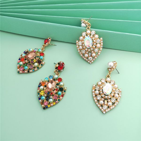toyoosky 2020 statement earrings for women crystal color earring rhinestone drop earing luxury geometric pearl jewelry, Silver
toyoosky 2020 statement earrings for women crystal color earring rhinestone drop earing luxury geometric pearl jewelry, Silver