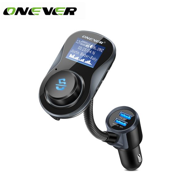onever qc 3.0 usb charger dual port bluetooth fm transmitter car kit mp3 player handstf usb lossless music players flac
onever qc 3.0 usb charger dual port bluetooth fm transmitter car kit mp3 player handstf usb lossless music players flac