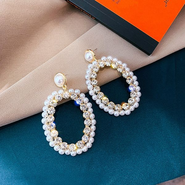 new fashion simulated pearl drop earrings for women lot gold color simple trendy wedding jewelry simple bridal dangle earring, Silver
new fashion simulated pearl drop earrings for women lot gold color simple trendy wedding jewelry simple bridal dangle earring, Silver