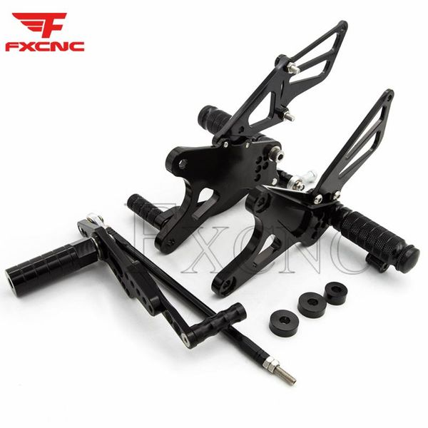 for yzf r1 2009-2014 adjustable aluminum motorcycle rearset footrest footpeg rear set footrest foot pegs 
for yzf r1 2009-2014 adjustable aluminum motorcycle rearset footrest footpeg rear set footrest foot pegs