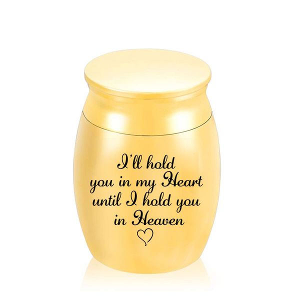 30x40mm lovely small aluminum alloy memorial keepsake urns, mini cremation urns for ashes memorial ashes human/pet, Silver
30x40mm lovely small aluminum alloy memorial keepsake urns, mini cremation urns for ashes memorial ashes human/pet, Silver