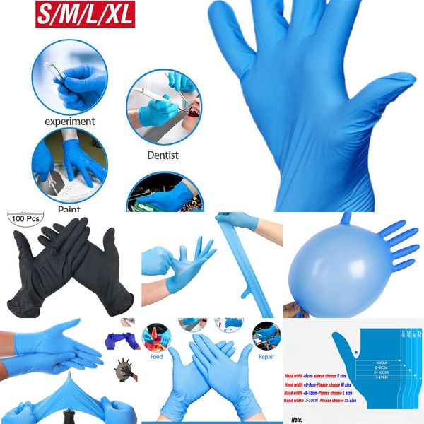 gloves 100pcs/lot food grade nitrile black blue white waterproof allergy disposable work s nbr81
gloves 100pcs/lot food grade nitrile black blue white waterproof allergy disposable work s nbr81