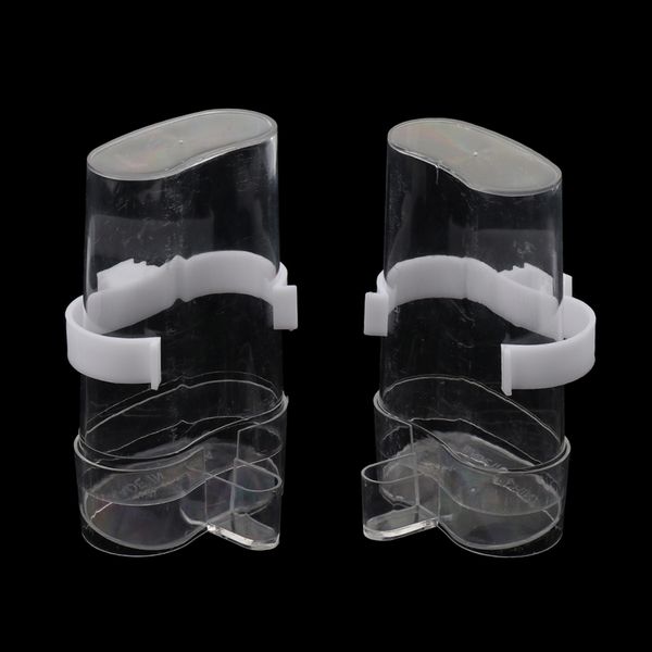 2 pack bird waterer feeders ,bird feed water dispenser ,clear pet feeder water cup with automatic feeding
2 pack bird waterer feeders ,bird feed water dispenser ,clear pet feeder water cup with automatic feeding