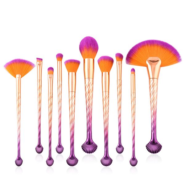 5/7 / 10шт кисти для макияжа набор красоты косметика для лица tools pro foundation powder make up brush soft shell золото фиолетовый градиен
5/7 / 10шт кисти для макияжа набор красоты косметика для лица tools pro foundation powder make up brush soft shell золото фиолетовый градиен