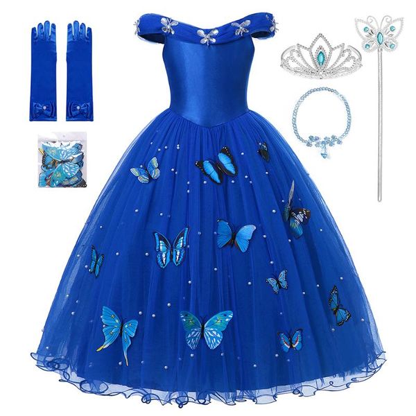cendrillon princess girls dress fairy tales deluxe cosplay costume cenderella blue gown kids party halloween birthday clothes, Red;yellow
cendrillon princess girls dress fairy tales deluxe cosplay costume cenderella blue gown kids party halloween birthday clothes, Red;yellow