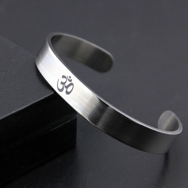 bangle latest style bracelets sell like cakes stainless steel bracelet,india sanskrit om symbol open bracelet,, Black
bangle latest style bracelets sell like cakes stainless steel bracelet,india sanskrit om symbol open bracelet,, Black