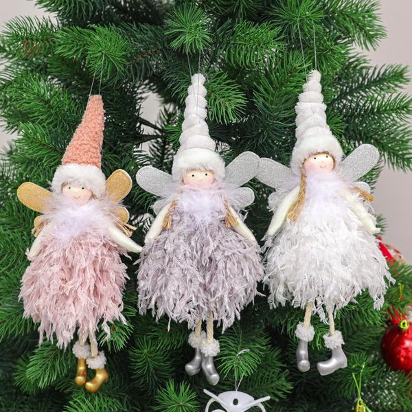 christmas tree decorations feather angel doll girl pendant navidad 2021 new year christmas hanging ornaments for home xmas gifts
christmas tree decorations feather angel doll girl pendant navidad 2021 new year christmas hanging ornaments for home xmas gifts