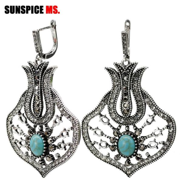dangle & chandelier sunspice ms retro vintage bohemia big earring for women ethnic wedding hollow flower drop hook earrings antique, Silver
dangle & chandelier sunspice ms retro vintage bohemia big earring for women ethnic wedding hollow flower drop hook earrings antique, Silver