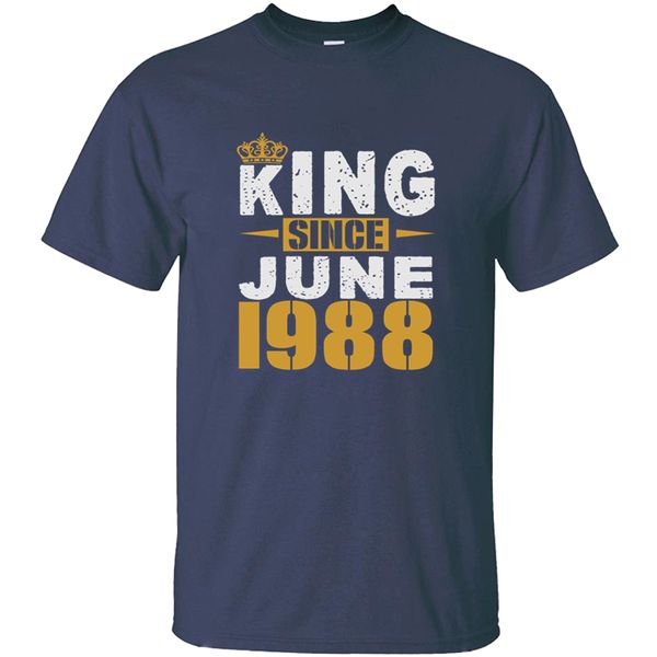 printed fitted king since june 1988 tshirt for mens letter cool army green homme comic t shirts pop tee
printed fitted king since june 1988 tshirt for mens letter cool army green homme comic t shirts pop tee