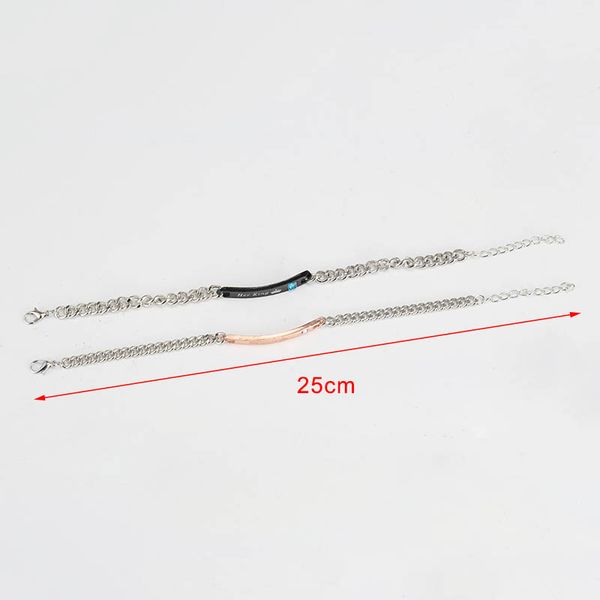 1pc/2pcs lovers couple bracelets titanium steel bracelets for women men jewelry gifts pr sale, Golden;silver
1pc/2pcs lovers couple bracelets titanium steel bracelets for women men jewelry gifts pr sale, Golden;silver