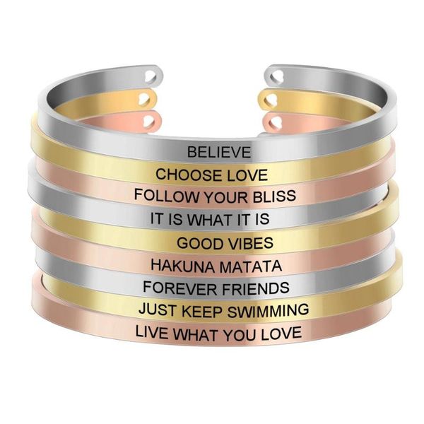 fashion keep swimming cuff bangles letter open bracelets manchette for women girls rose gold inspirational jewelry sl-056, Black
fashion keep swimming cuff bangles letter open bracelets manchette for women girls rose gold inspirational jewelry sl-056, Black