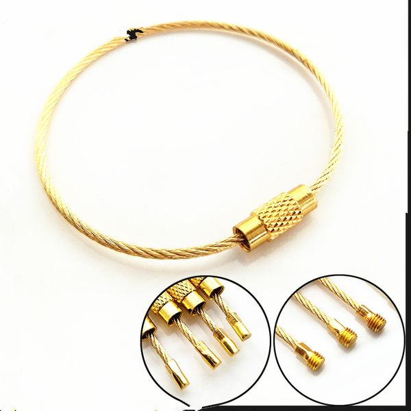 keychains 30cm keychain tag rope stainless steel color wire cable loop screw lock gadget ring key keyring circle camp hanging tool, Silver
keychains 30cm keychain tag rope stainless steel color wire cable loop screw lock gadget ring key keyring circle camp hanging tool, Silver