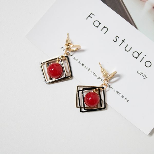 dangle & chandelier earrings jewelry women's fashion diy statement geometric circles square red simulated-pearl drop women, Silver
dangle & chandelier earrings jewelry women's fashion diy statement geometric circles square red simulated-pearl drop women, Silver