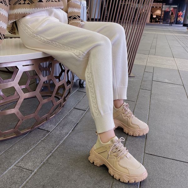 women's harem pants 2020 autumn and winter new thick loose outer wear woolen trousers knitted foot pants, Black;white
women's harem pants 2020 autumn and winter new thick loose outer wear woolen trousers knitted foot pants, Black;white