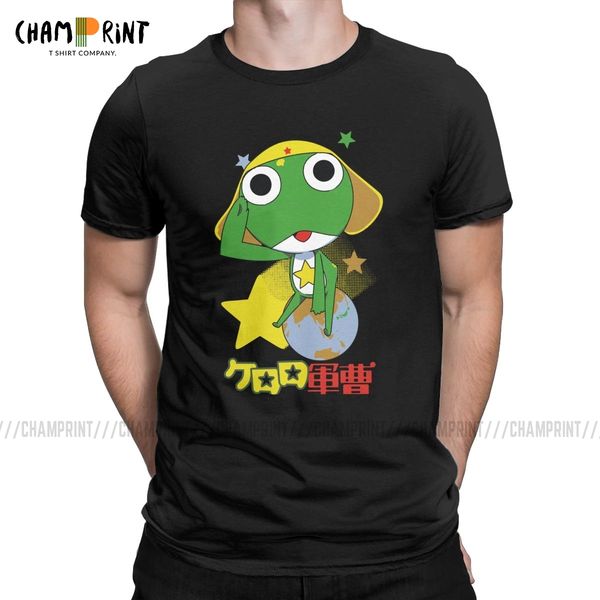 men t-shirt sgt.frog keroro novelty pure cotton tees short sleeve t shirt round collar clothes printing
men t-shirt sgt.frog keroro novelty pure cotton tees short sleeve t shirt round collar clothes printing