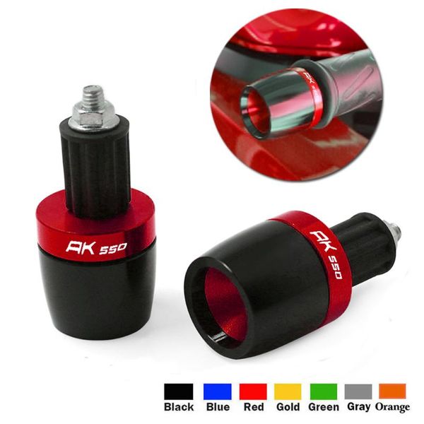 for kymco ak550 ak 550 7/8" 22mm motorcycle accessories handle bar grips ends universal handlebar counterweight plug slider
for kymco ak550 ak 550 7/8" 22mm motorcycle accessories handle bar grips ends universal handlebar counterweight plug slider