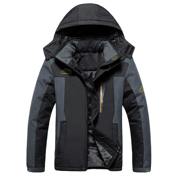 men's down & parkas winter jacket casual thicker fleece windproof warm jackets coat plus size wadded clothing l-9xl, Black
men's down & parkas winter jacket casual thicker fleece windproof warm jackets coat plus size wadded clothing l-9xl, Black
