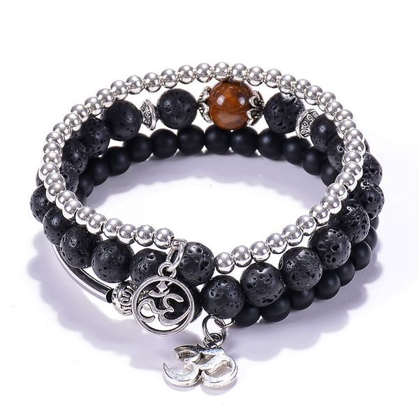 charm bracelets sevenstone reiki natural stone fashion lava rock three-layer winding handmade yoga chakra for women gift lover, Golden;silver
charm bracelets sevenstone reiki natural stone fashion lava rock three-layer winding handmade yoga chakra for women gift lover, Golden;silver